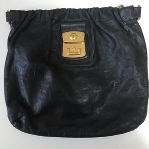 Used authentic black Marc Jacobs clutch